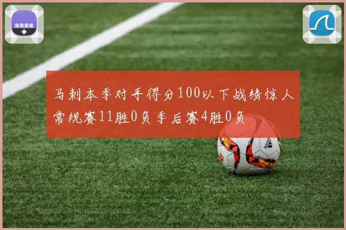 马刺本季对手得分100以下战绩惊人常规赛11胜0负季后赛4胜0负